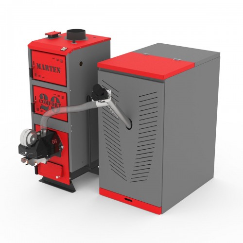Изображение Котел твёрдотопливный Marten Comfort Pellet MCP-20