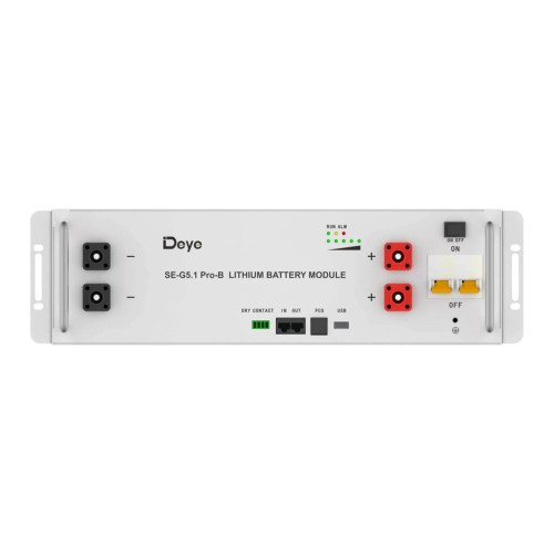 Изображение Аккумуляторная батарея DEYE SE-G5.1 Pro-B LiFePO4 LV 51.2v 100AH 5.12kWh