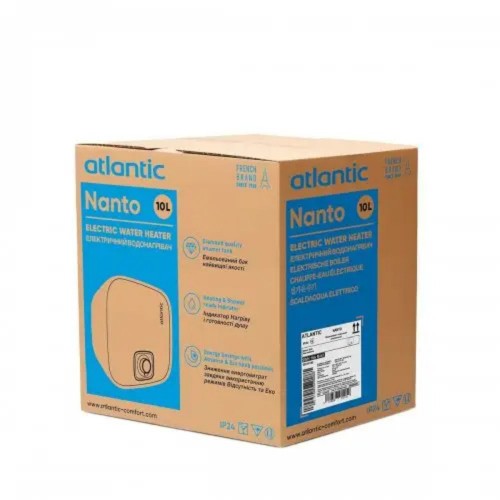 Изображение Водонагреватель Atlantic Nanto SWH 10A M-N1 2000W (821515)