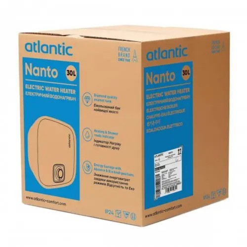 Изображение Водонагреватель Atlantic Nanto SWH 30A M-N1 2000W (831234)
