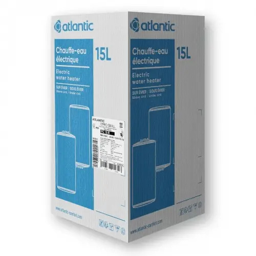 Изображение Водонагреватель Atlantic Opro Small PC 15 R 2000W (821230)