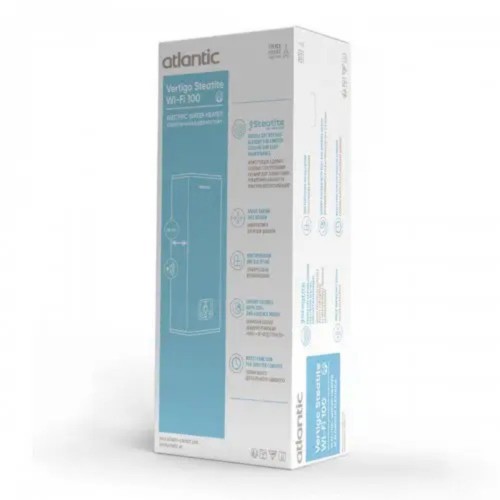 Изображение Водонагреватель Atlantic Vertigo Steatite WI-FI 100 ES-MP0802F220-S WD 2250W (851458)